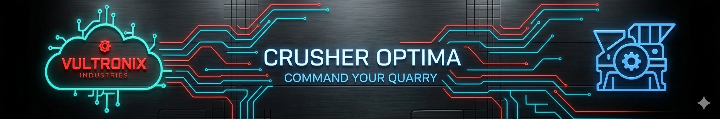 Crusher Optima — Command Your Quarry with predictive maintenance and energy optimization dashboard